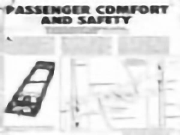 Passenger Comfort and Safety