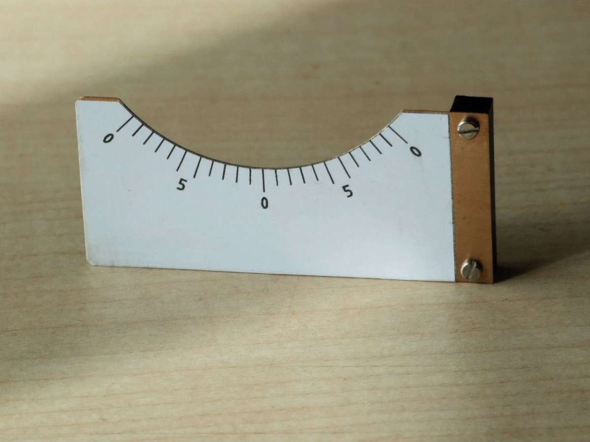 Cross Slide 45-0-45 Scale with Vernier