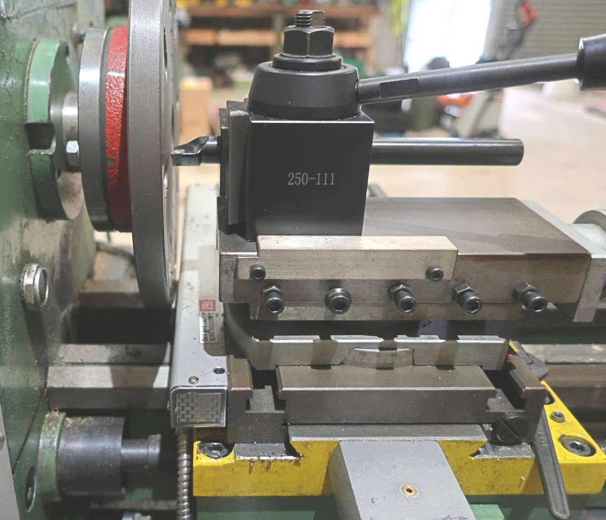 Faceplate boring bar