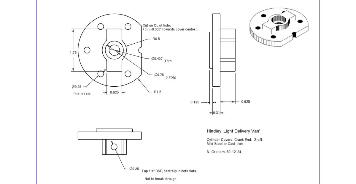 Cylinder Covers - crank end image