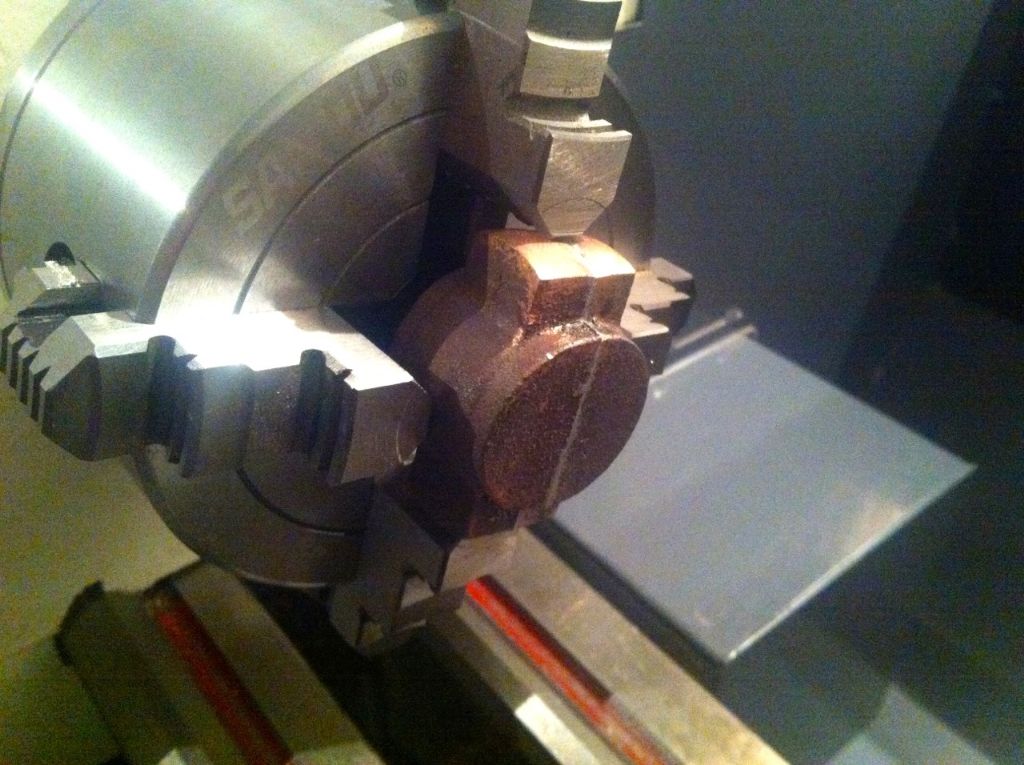 70. the bearing tops together on the lathe.jpg