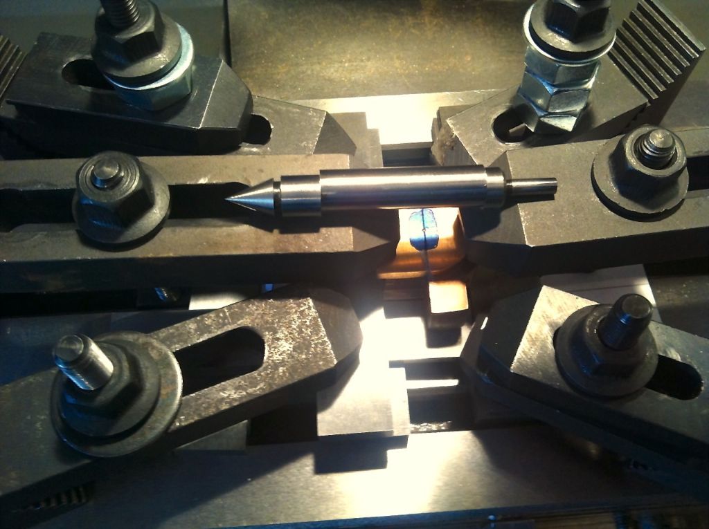 104. setting up to drill the second bearing.jpg