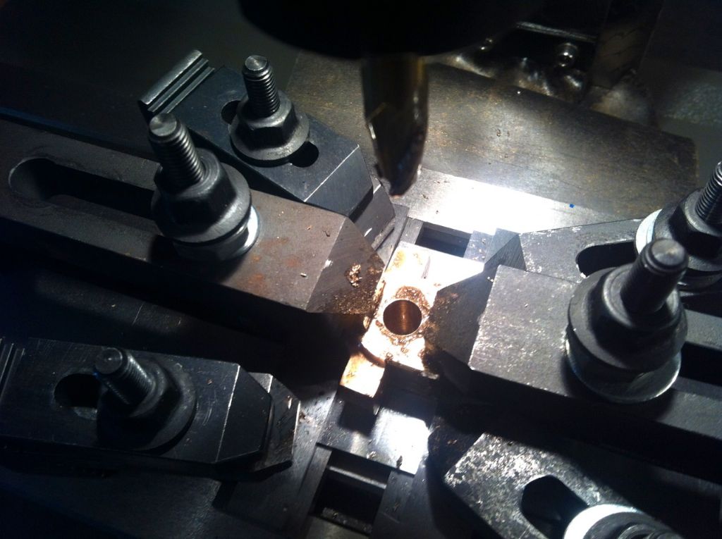 140. straightening the hole in the bad bearing.jpg