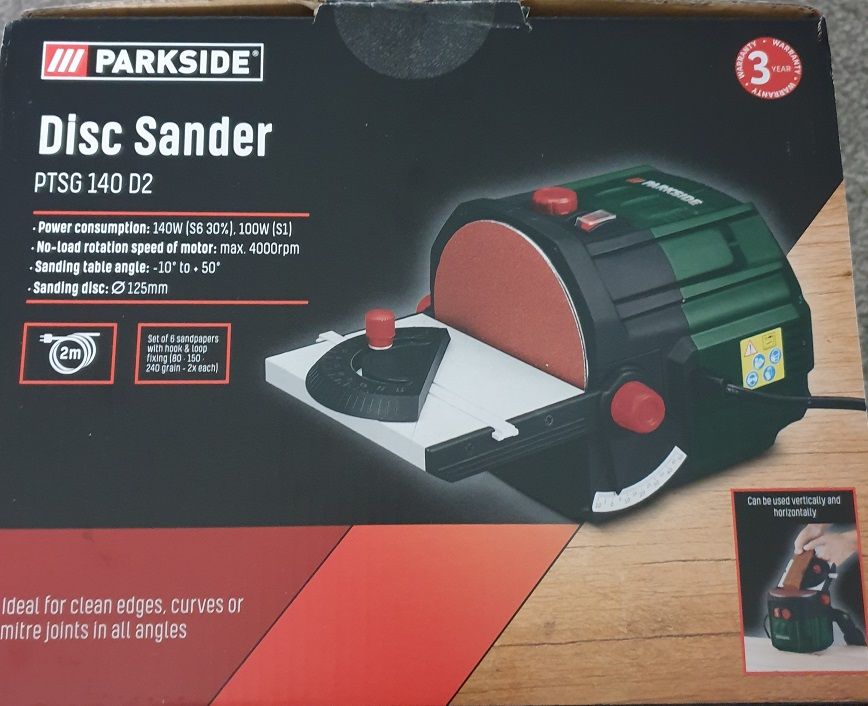 New Toy. Lidl variable speed disc sander. Model Engineer Model Engineers Workshop