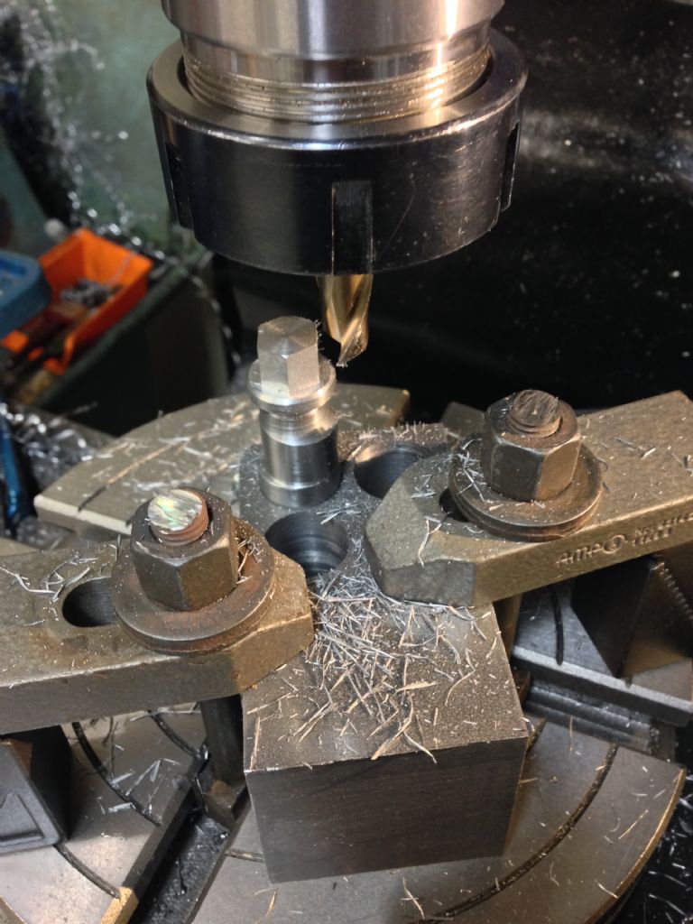 Machining the flats